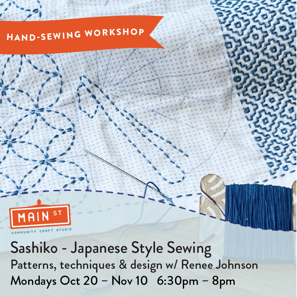 Sashiko - Japanese Style Sewing Workshop