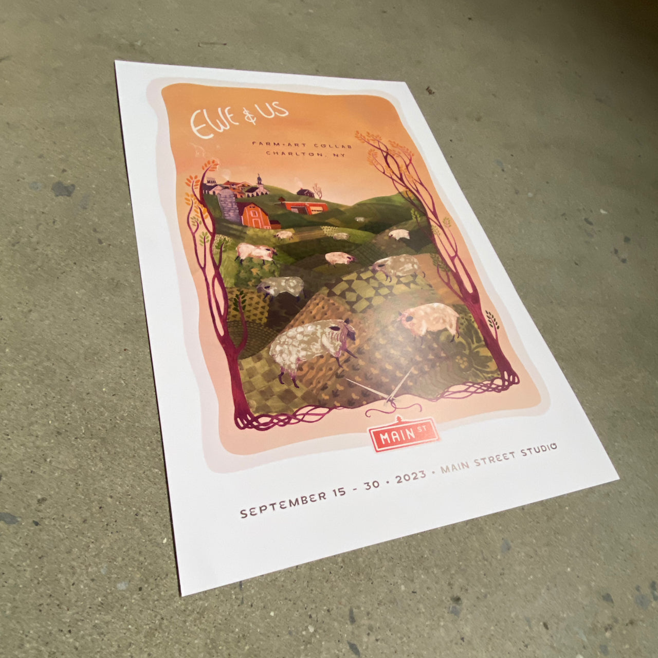 Ewe & Us 11x17 Art Print - Limited Edition of 100