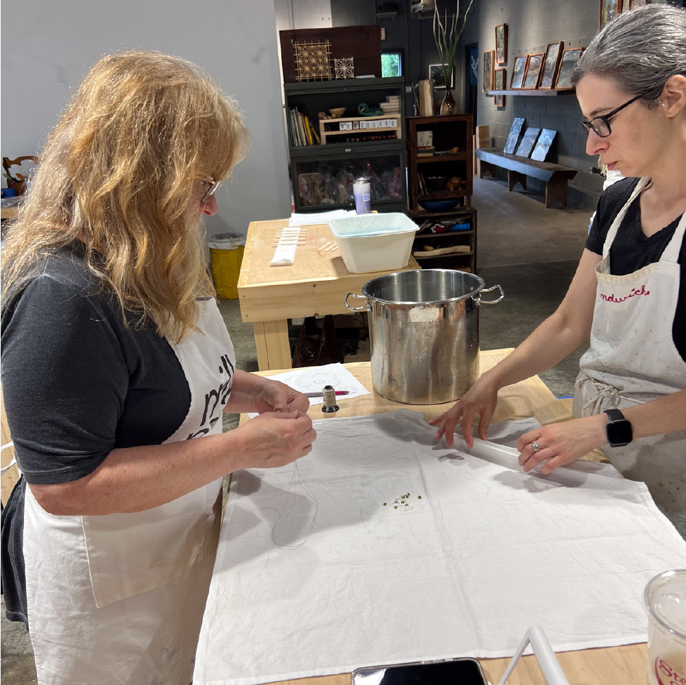 Indigo Shibori Patterns