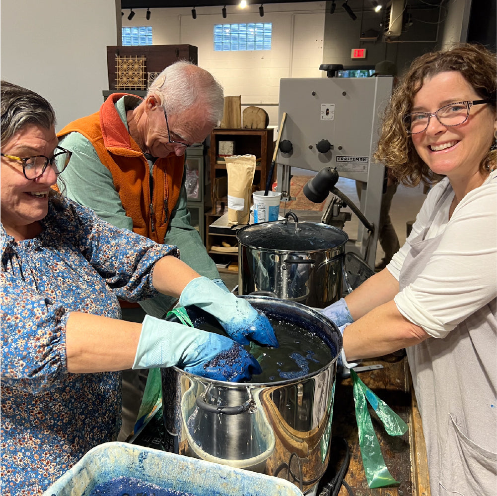 Indigo Shibori Patterns