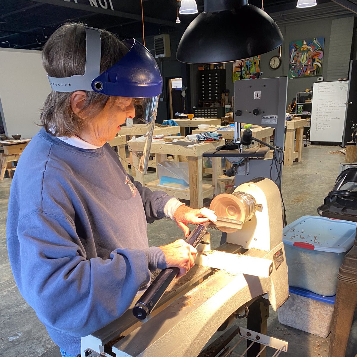 Introduction to Woodturning - 1/2 day private lesson for 1 or 2 people