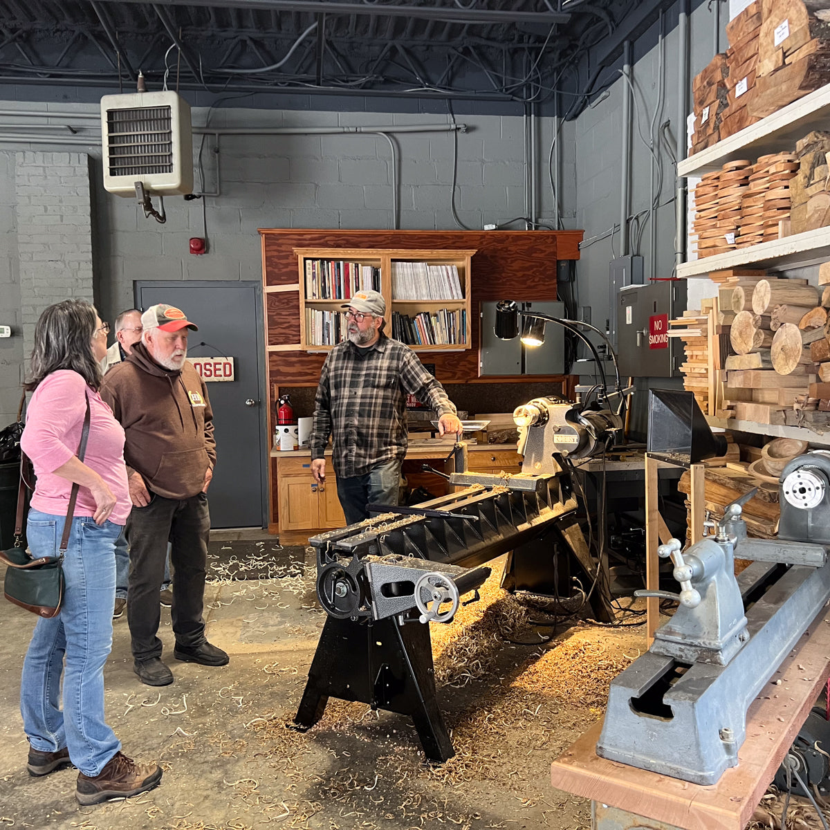 Introduction to Woodturning - 1/2 day private lesson for 1 or 2 people