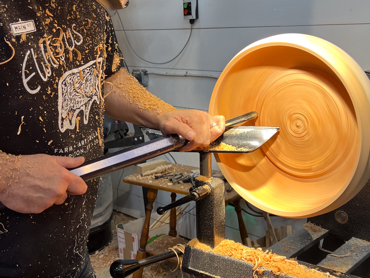 Introduction to Woodturning - 1/2 day private lesson for 1 or 2 people