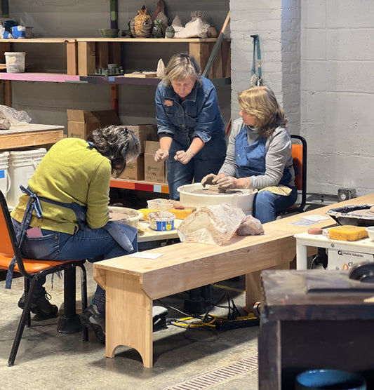 Private Skill-Building Classes in Woodworking, Ceramics and Fiber Art