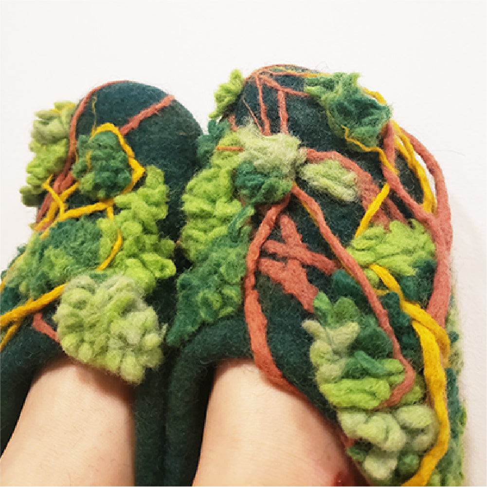 Felted Slippers