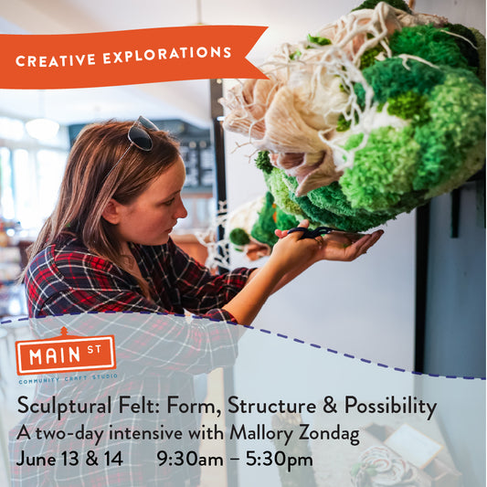 Sculptural Felt: Form, Structure, and Possibility