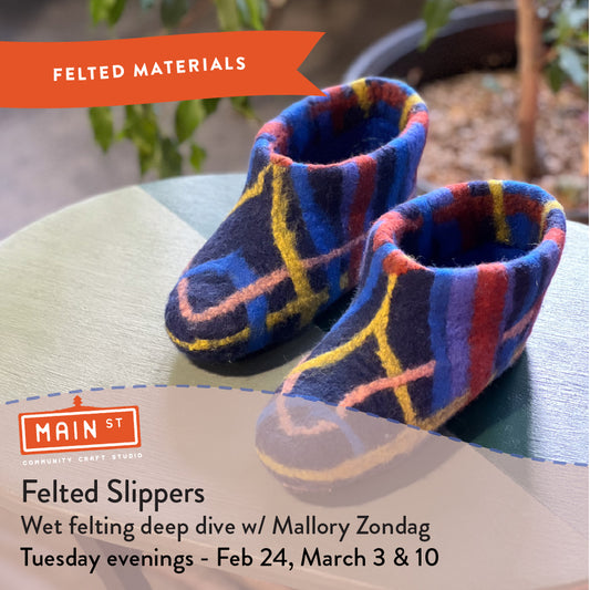 Felted Slippers