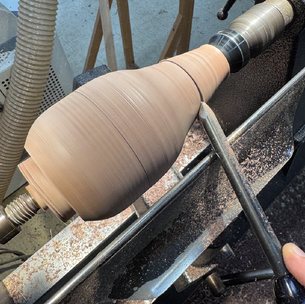 Turn a Walnut Bud Vase - Beginner Woodturning Class