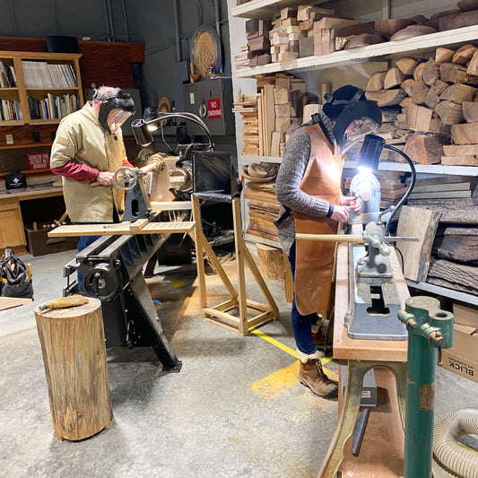 Introduction to Woodturning - 1/2 day private lesson for 1 or 2 people